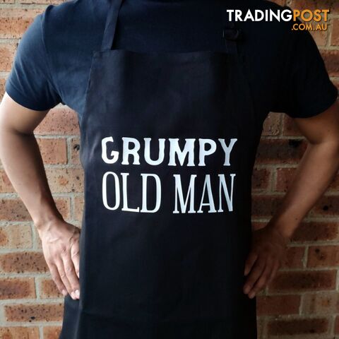 Grumpy Old Man BBQ Apron