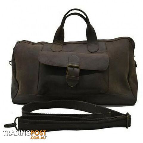 Phileas Genuine Leather Duffle Luggage Bag by Indepal Leather