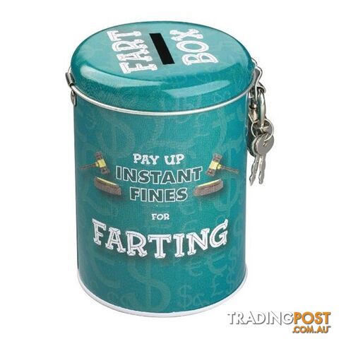 Farting Fines Money Tin