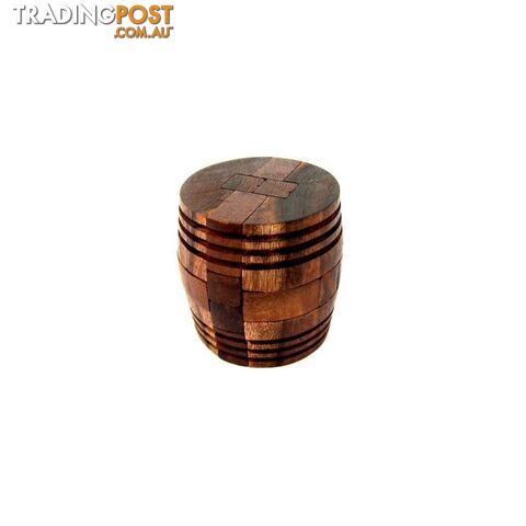 Wine Barrel  Wooden Puzzle