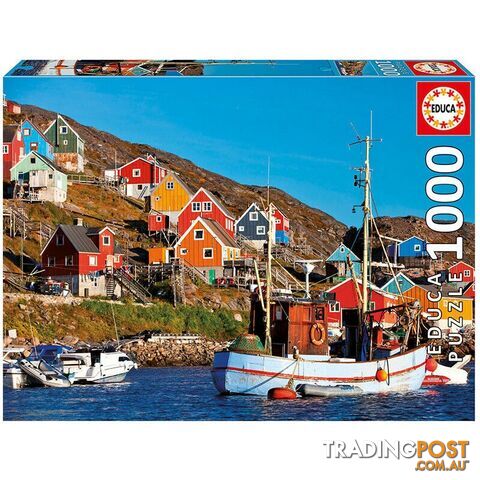 Nordic Houses 1000 Pieces Jigsaw Puzzle