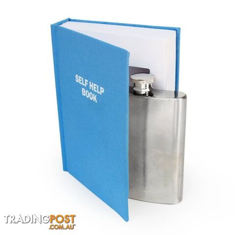 Secret Flask In A Self Help Book