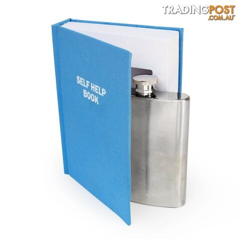 Secret Flask In A Self Help Book