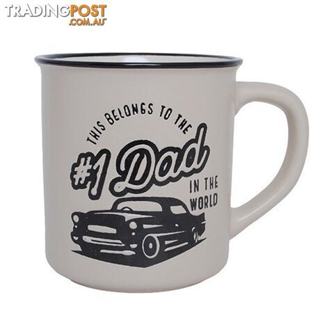 No. 1 Dad Manly Mug