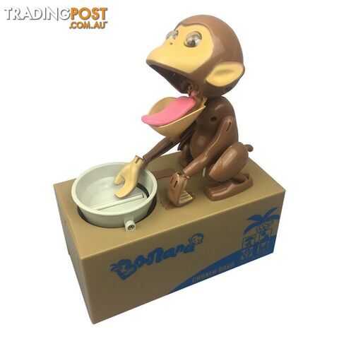 Coin Stealing Monkey Money Bank