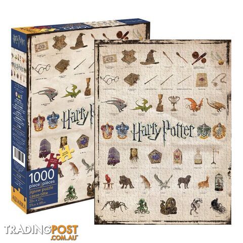 Harry Potter â Icons 1000pc Puzzle