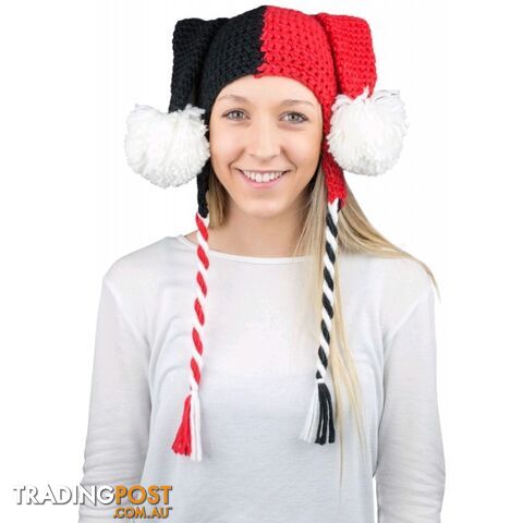 Harley Quinn Knit Beanie