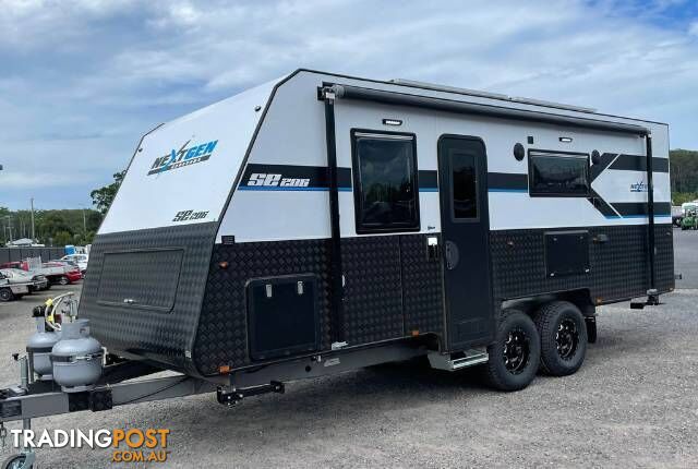 NEW 2024 NEXTGEN STREAMLINE SE206 ANGLED KITCHEN CARAVAN 2 AXLE