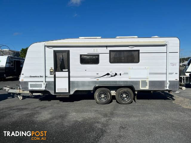 USED 2010 BLUE SKY IDYLLIC COUNTRY DRIFTER CARAVAN DUAL AXLE