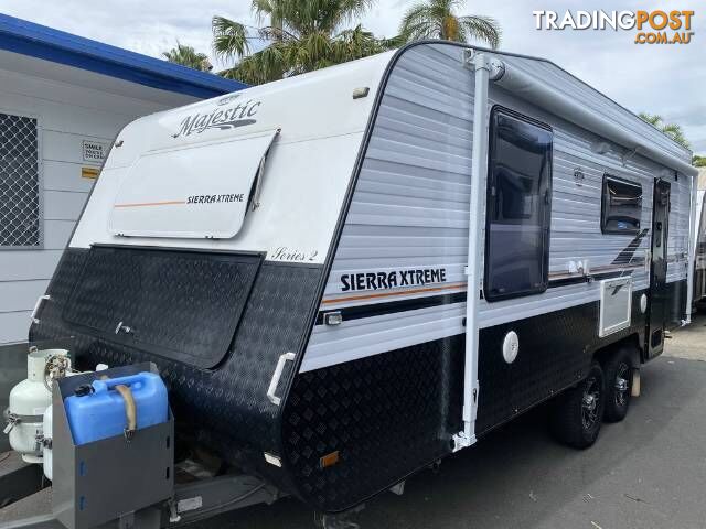 USED 2015 MAJESTIC SIERRA XTREME CARAVAN 2 AXLE