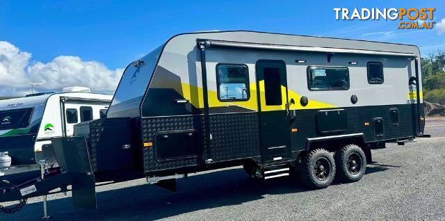 NEW 2024 SNOWY RIVER SRT22F 3 BUNK CARAVAN 2 AXLE