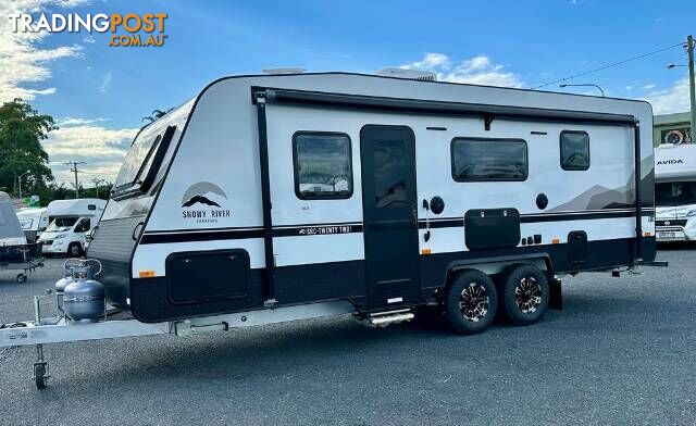 NEW 2025 SNOWY RIVER SRC22F FAMILY CARAVAN 2 AXLE