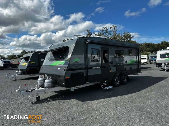 NEW 2024 SNOWY RIVER SRC22F 3 BUNK CARAVAN 2 AXLE