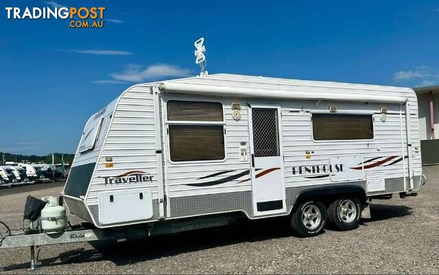 USED 2007 TRAVELLER PENTHOUSE CARAVAN 2 AXLE