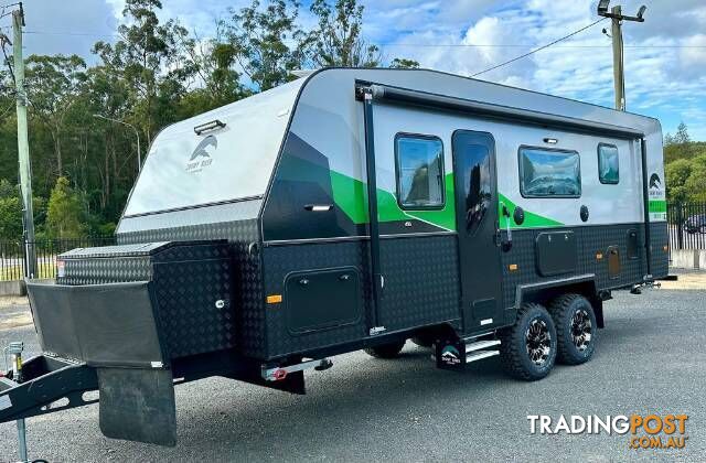 NEW 2024 SNOWY RIVER SRT22F 3 BUNK FAMILY CARAVAN 2 AXLE