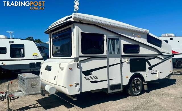 USED 2020 ECO TOURER BREEZE 510 SINGLE BEDS HYBRID 1 AXLE