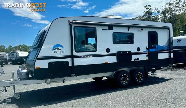 NEW 2024 SNOWY RIVER SRC22S SLIDE CARAVAN 2 AXLE