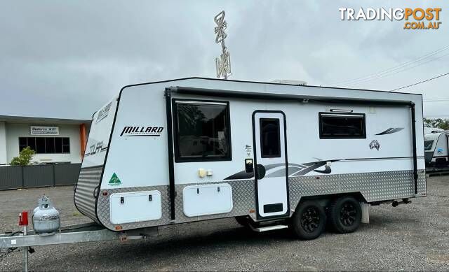 USED 2018 MILLARD TOURA SEMI OFF ROAD CARAVAN 2 AXLE