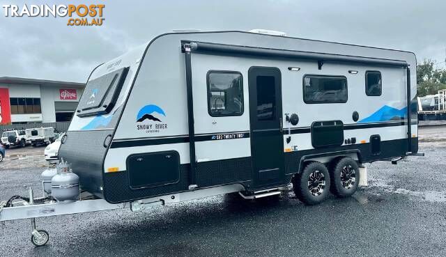 NEW 2025 SNOWY RIVER SRC22F 2 BUNK CARAVAN 2 AXLE