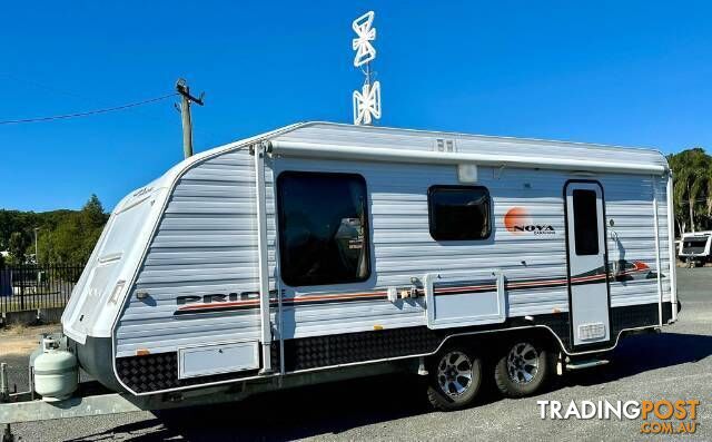 USED 2011 NOVA PRIDE RECLINER CARAVAN 2 AXLE