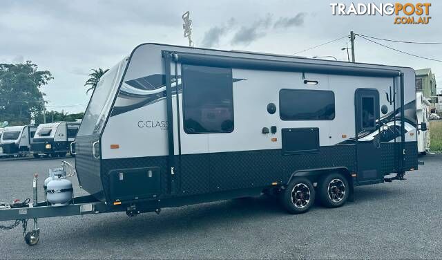 USED 2023 ESSENTIAL CARAVANS C-CLASS SIDE CLUB CARAVAN 2 AXLE