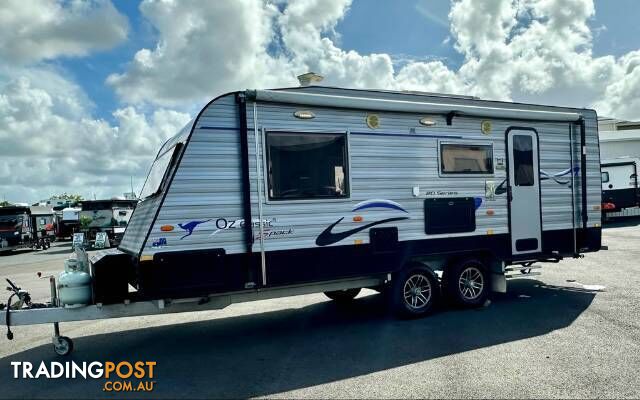 USED 2013 NEW AGE CARAVANS OZ CLASSIC OZ20E S PACK CARAVAN 2 AXLE