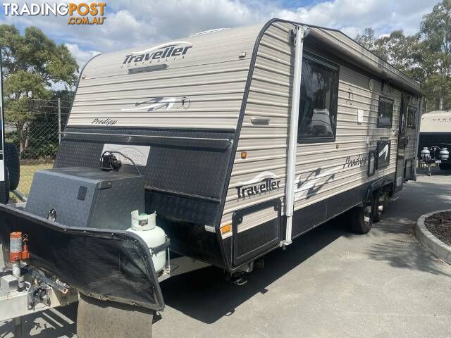 USED 2014 TRAVELLER PRODIGY CARAVAN DUAL AXLE