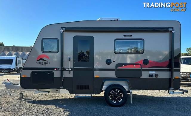 USED 2024 SNOWY RIVER SRC16 CARAVAN 1 AXLE - photo 2 of 21