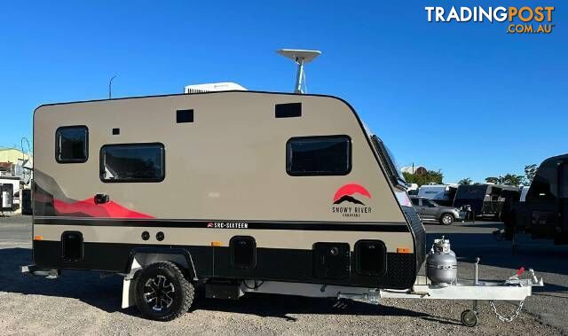 USED 2024 SNOWY RIVER SRC16 CARAVAN 1 AXLE - photo 3 of 21