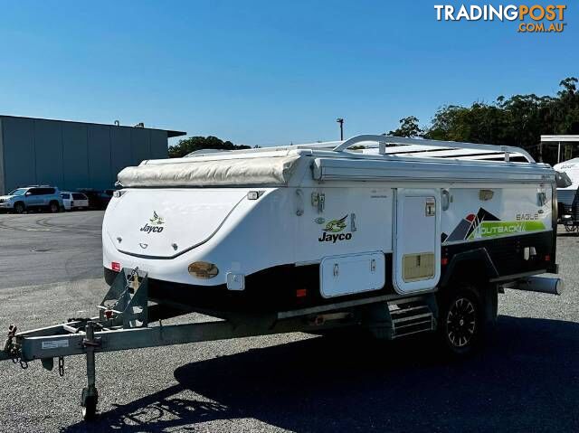 USED 2013 JAYCO EAGLE OUTBACK FAMILY CAMPER TRAILER 1 AXLE