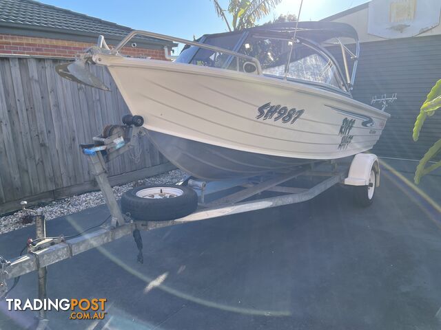 Stacer Seakawk 4.3 and 40Hp 4 stroke Honda 2005