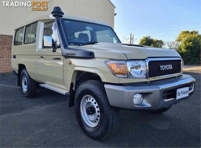 2022 TOYOTA LANDCRUISER70SERIES GXLTROOPCARRIER VDJ78R 2D WAGON