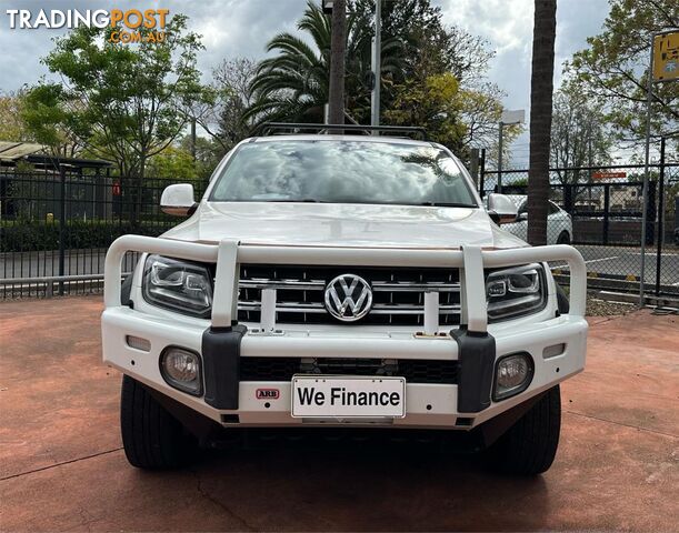 2018 VOLKSWAGEN AMAROK V6TDI550HIGHLINE 2HMY18 DUAL CAB UTILITY