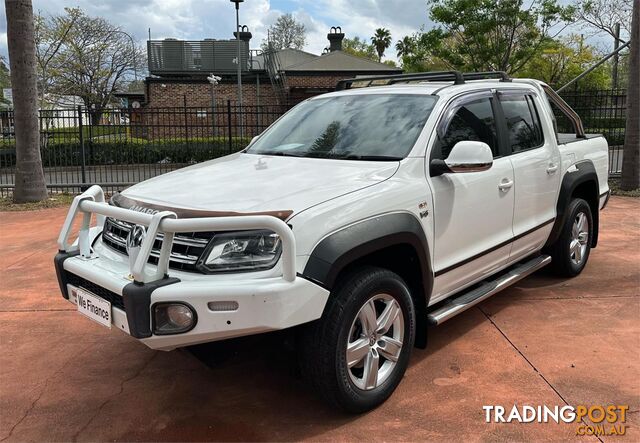 2018 VOLKSWAGEN AMAROK V6TDI550HIGHLINE 2HMY18 DUAL CAB UTILITY