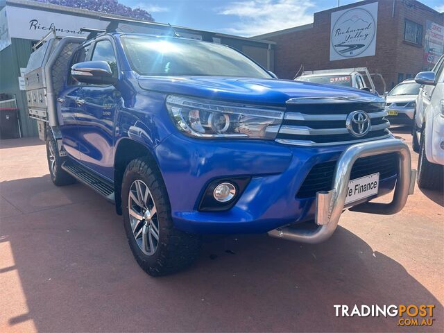 2016 TOYOTA HILUX SR5 GUN126R DUAL CAB 4X4 TRAY BACK