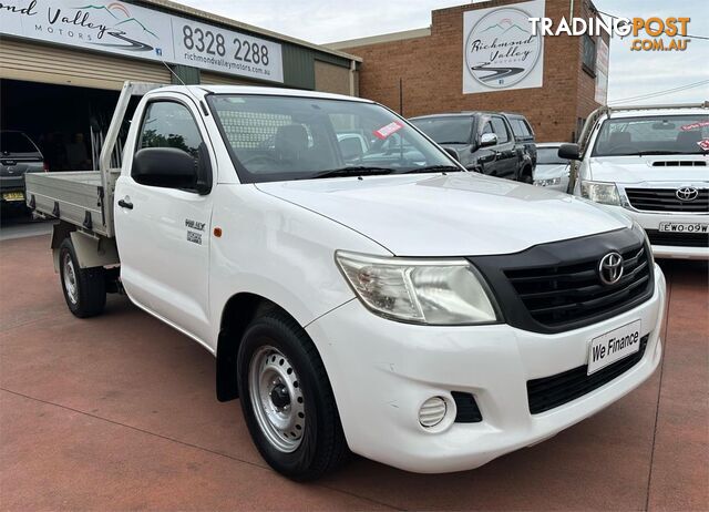 2013 TOYOTA HILUX WORKMATE TGN16RMY14 C/CHAS