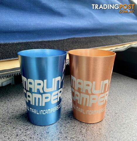 Marlin Campers Metallic Cups 