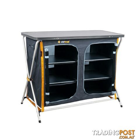 OZtrail 3 Shelf Double Deluxe Cupboard 