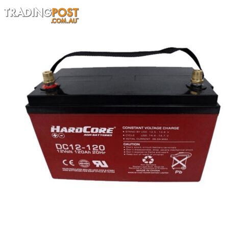 Hardcore Deep Cycle 120 Ah AGM Battery 