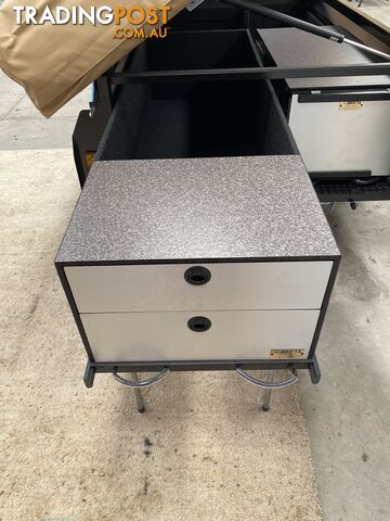 Slideout Kitchen, fridge box and storage box with drawers - photo 3 of 8