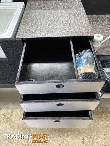 Slideout Kitchen, fridge box and storage box with drawers - photo 2 of 8