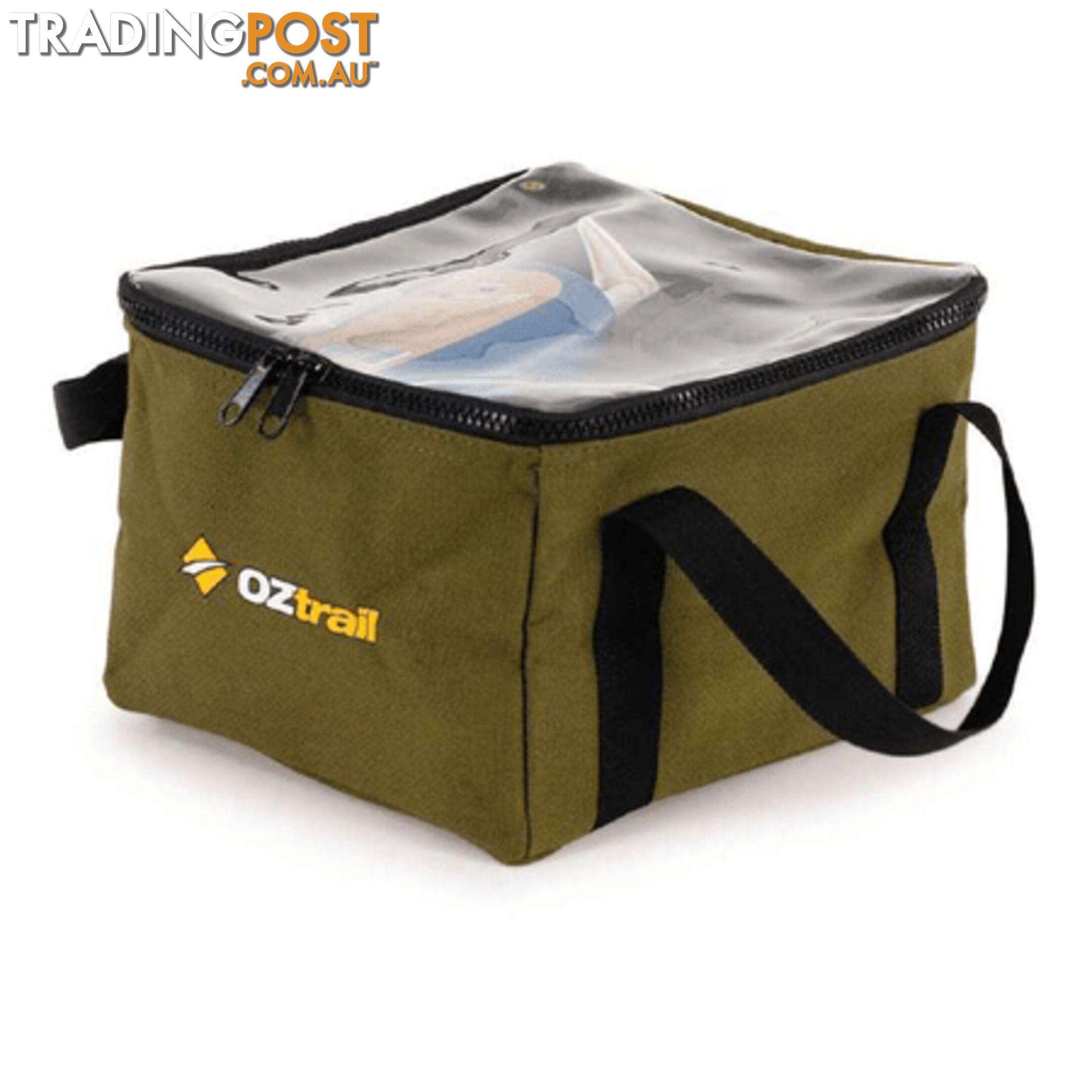 OZtrail Clear Top Canvas Bag Medium 