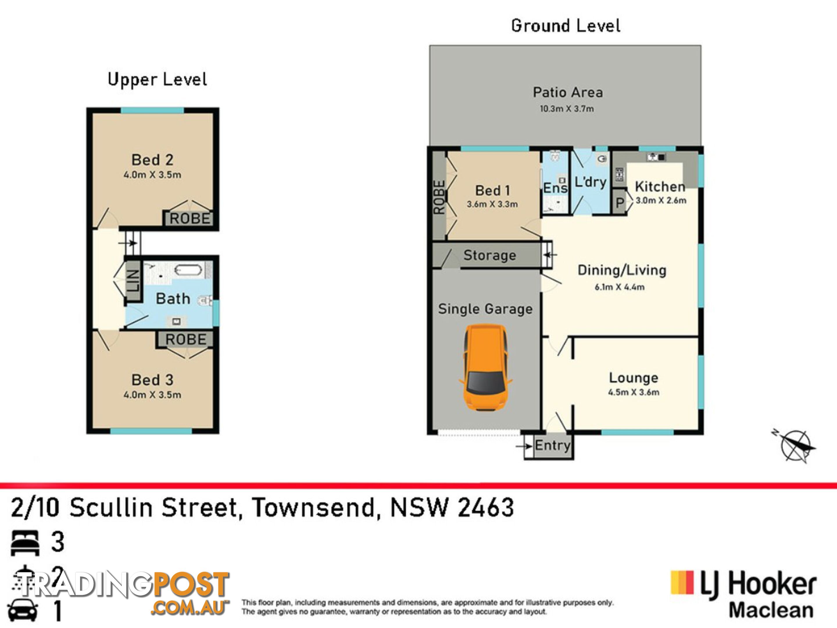 2/10 Scullin Street TOWNSEND NSW 2463