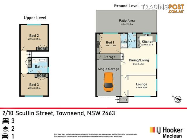 2/10 Scullin Street TOWNSEND NSW 2463