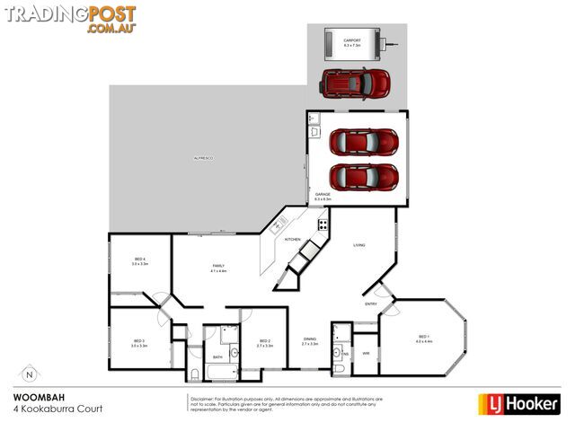 14 Kookaburra Court WOOMBAH NSW 2469