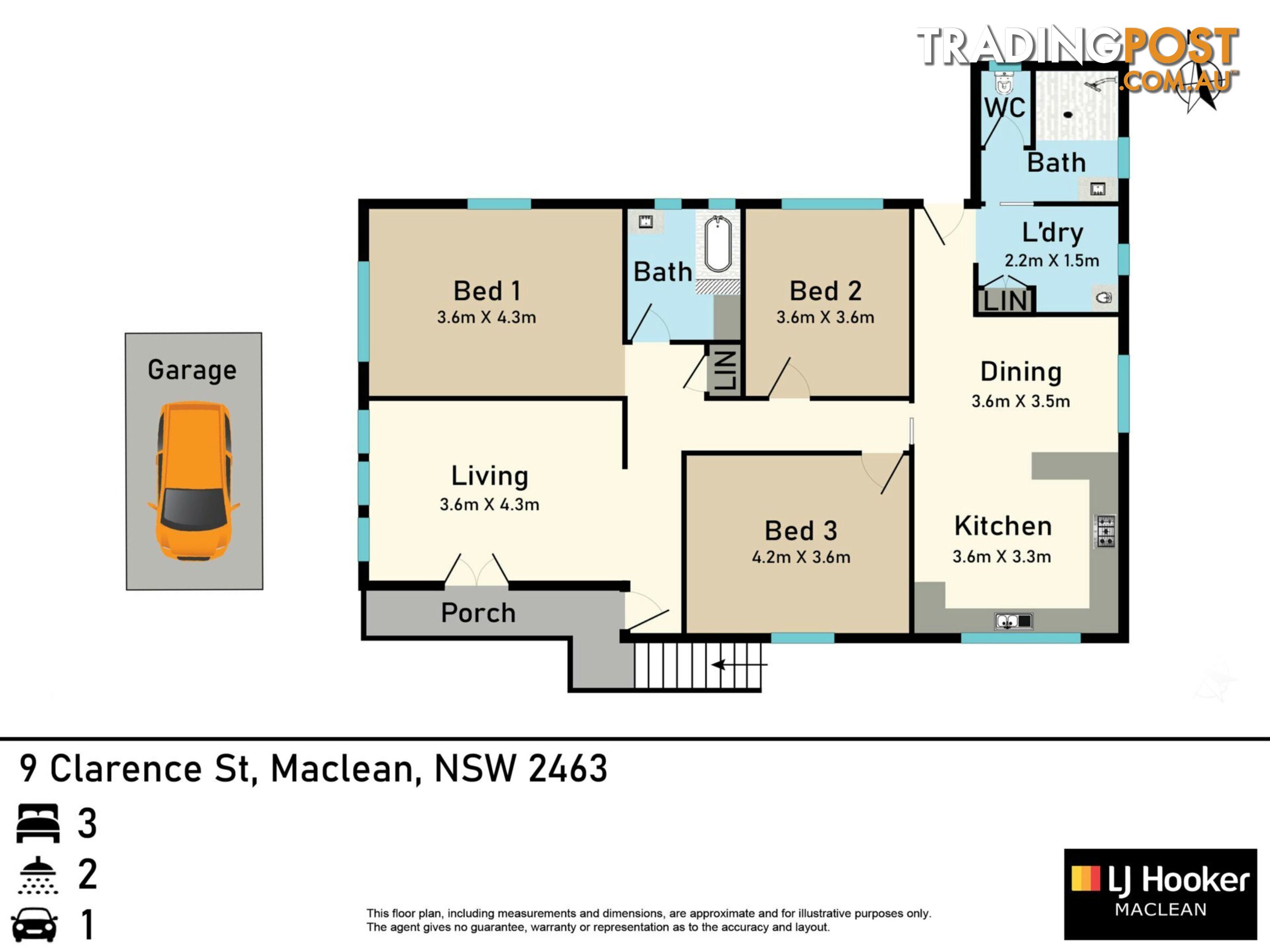 9 Clarence Street MACLEAN NSW 2463