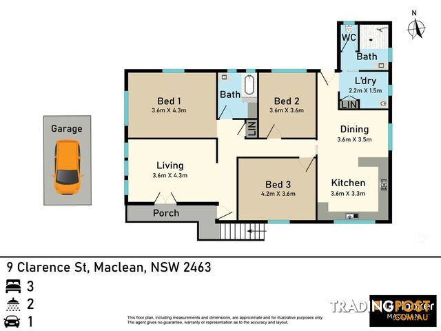 9 Clarence Street MACLEAN NSW 2463