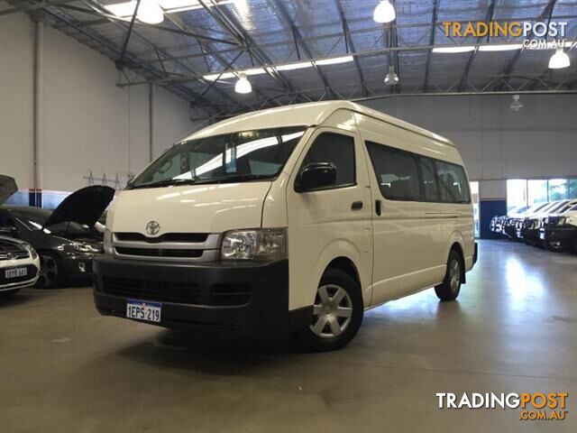 2009  TOYOTA HIACE COMMUTER KDH223R MY07 UPGRADE BUS