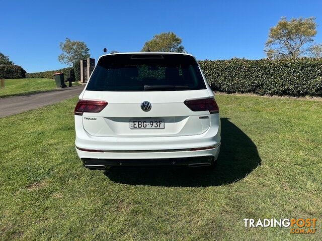 2019 Volkswagen Tiguan 162TSI R-LINE 2.0L T/P 7SPD DSG WAGON 4WD R SUV Automatic