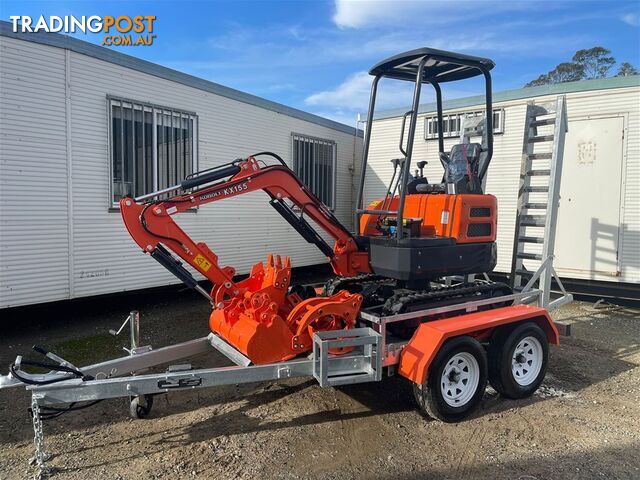 2022 Kobolt KX155 Mini Excavator Package with Trailer